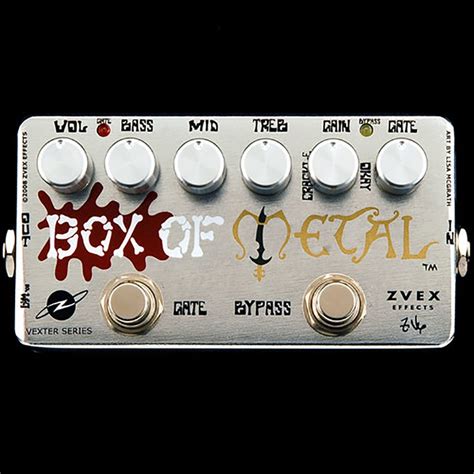 zvex box of metal distortion|The Box Of Metal: An Exploration .